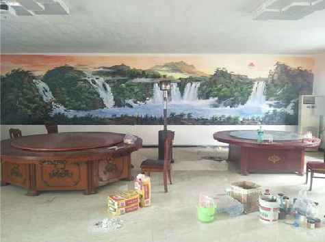 枣阳墙绘-写实风景