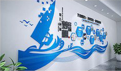 枣阳海浪主题文化墙如何设计？