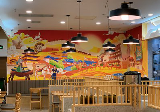 枣阳商业空间彩绘介绍。