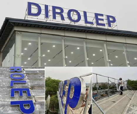 枣阳楼顶发光字安装的注意事项。